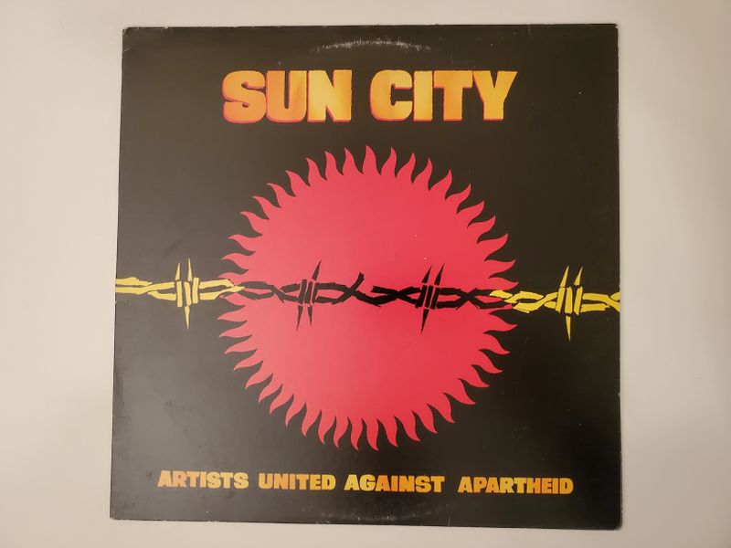Artists United Against Apartheid Sun City vinyl record